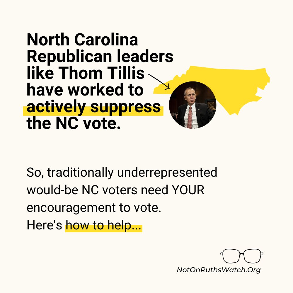 NotOnRuthsWatch's tweet photo. Need a productive activity besides raging to save Ruth's seat? ACT TODAY: To ensure the vote represents all people in NC, join @VoteFwd & write “How to vote” letters to traditionally underrepresented voters in NC. (e.g. NC GOP's favorite suppression targets)
@votefwd #RuthsWatch https://t.co/77IeUQWlTT