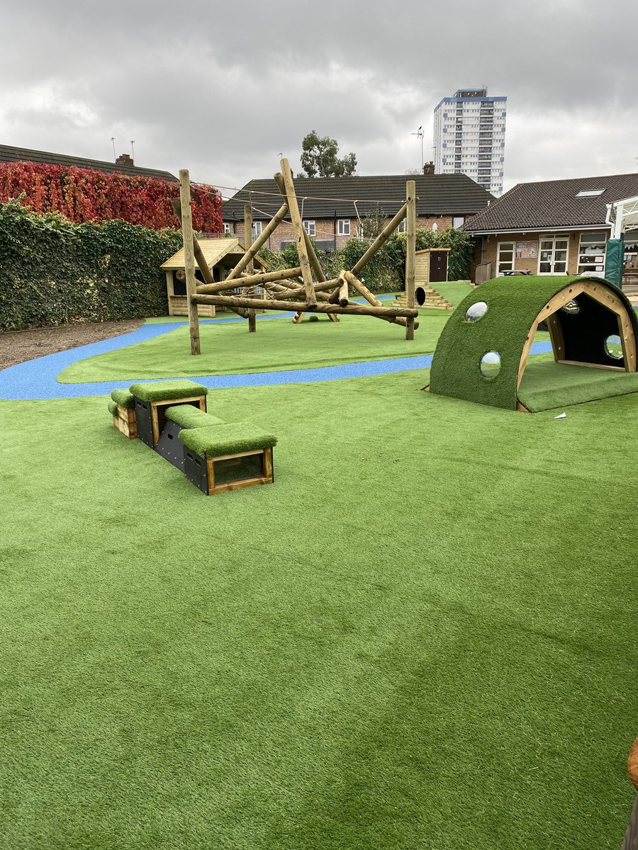 KaizenPrimary's tweet photo. It’s all coming together. Fab new EYFS outside space. @eko_trust https://t.co/ubartKW8Se
