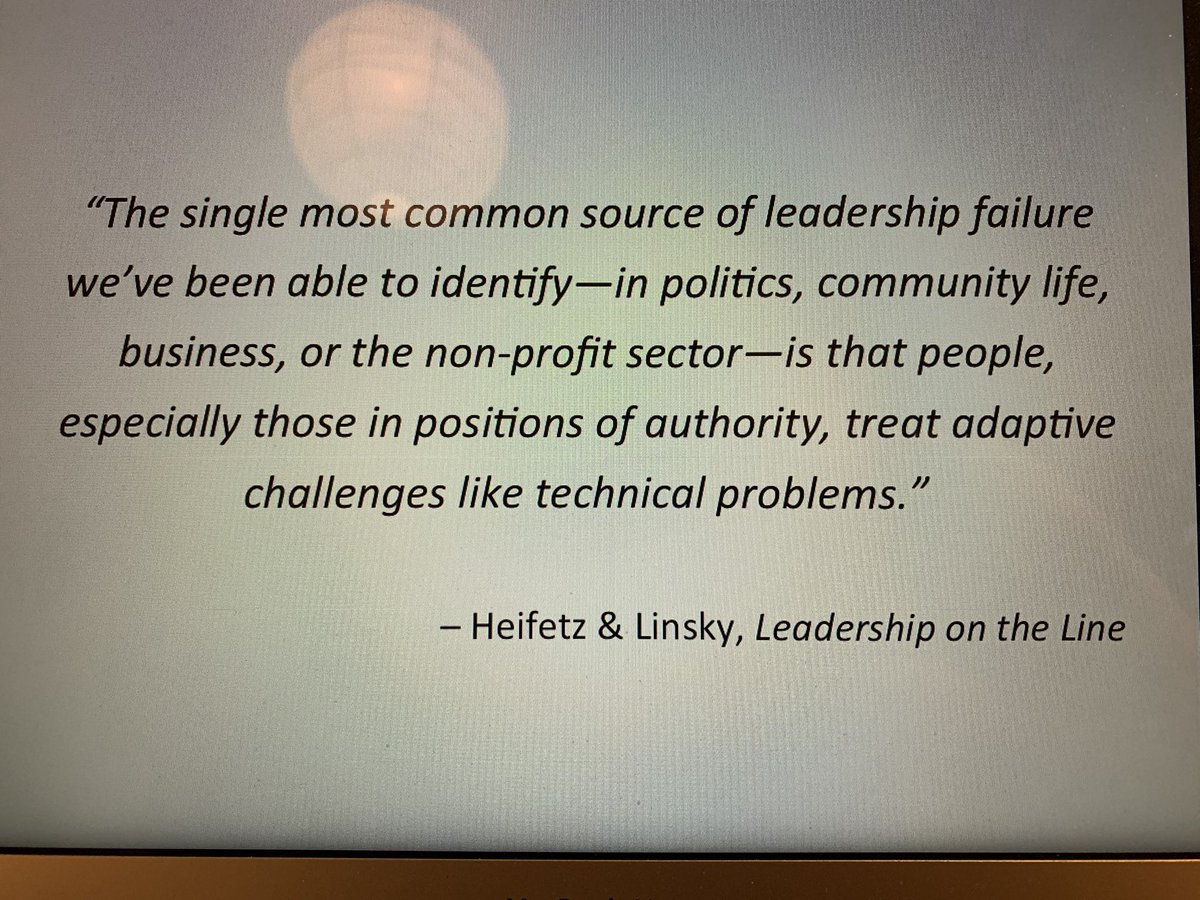 My favourite quote ever; never more true #COVID19 #leadership