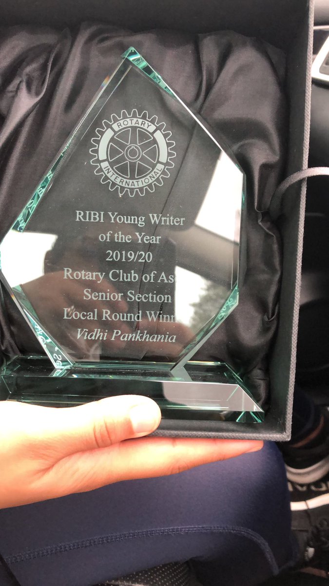 Finally the trophy is in! <a href="/lvslrc/">LVS Ascot LRC</a> <a href="/lvsascot/">LVS Ascot</a> Well done Vidhi!