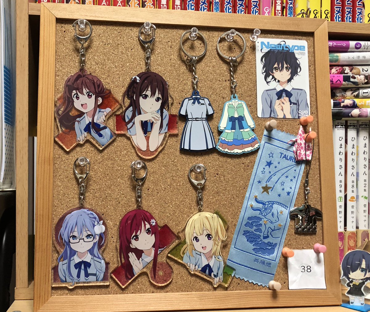 ありのか A Twitter 買って届いて開けて終わりも味気ないのでコルクボードを召喚しました