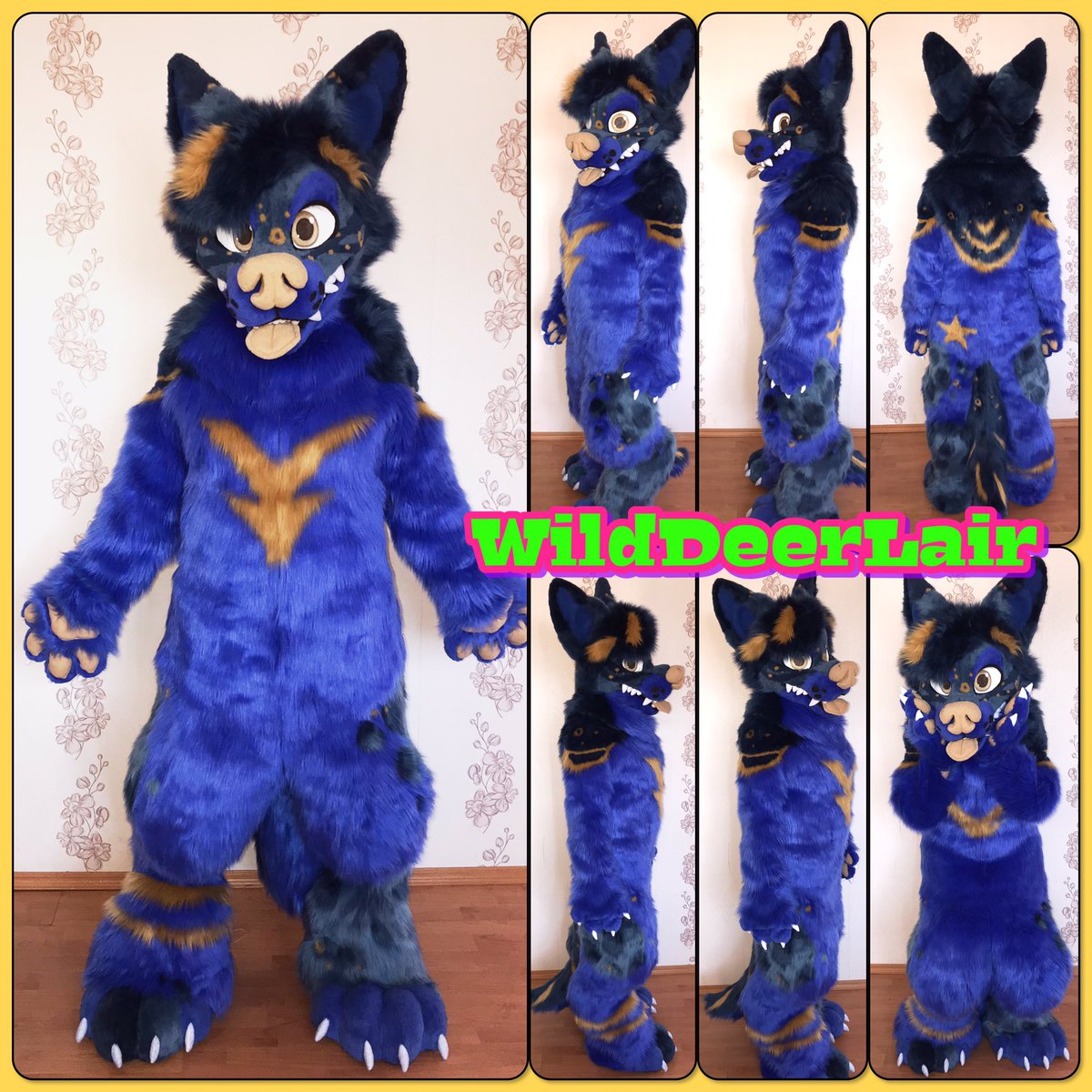DeerLair's tweet photo. Doggy commission at the finished) it was a difficult job, there are a lot of spots) #furry #FursuitFriday #fursuitmaker #fursuit #Fursona #fursuiter #Furstyle https://t.co/IUiaFapD56