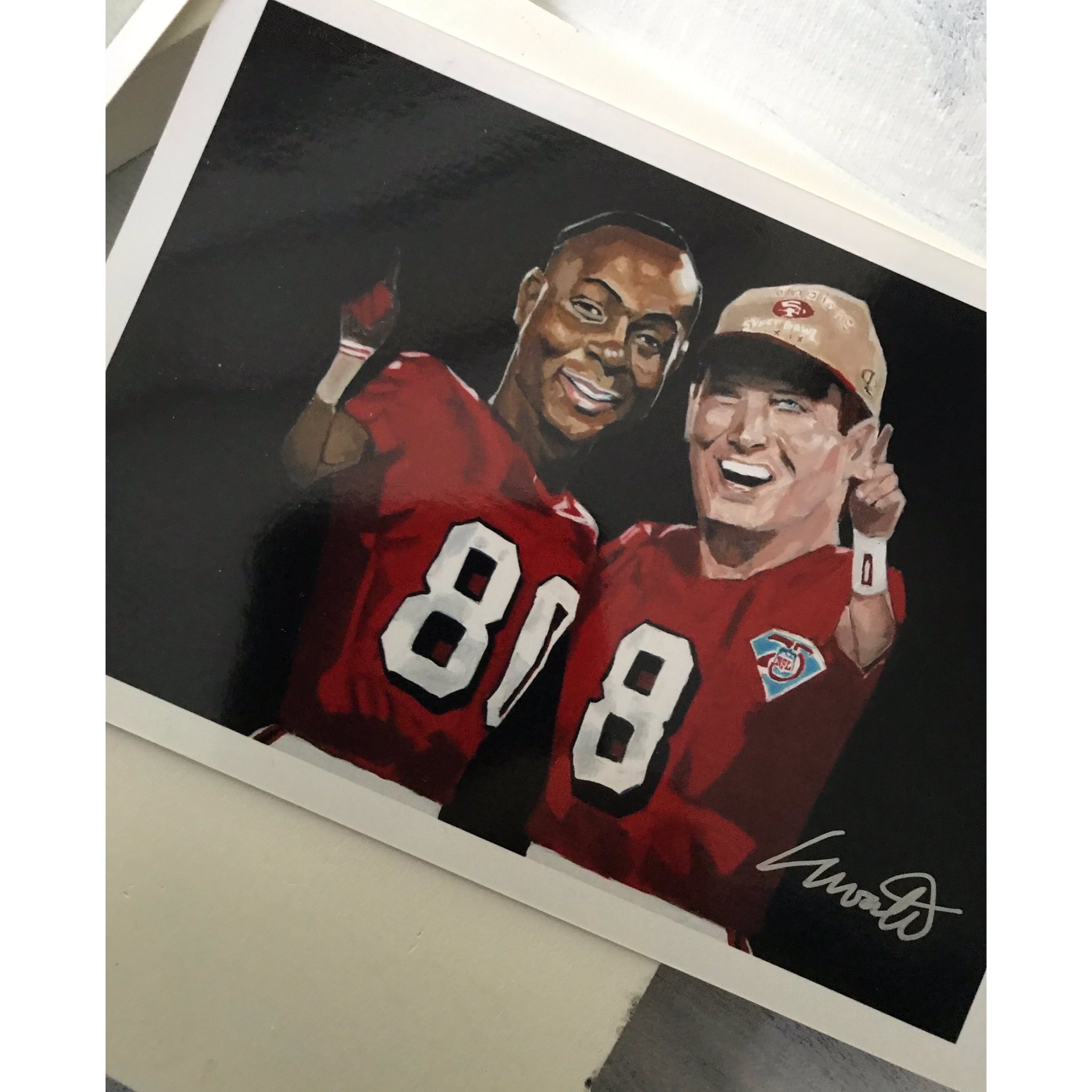 Happy Birthday to Paul Pierce and Jerry Rice! Custom blocks available for $23 each. $5 for shipping. 