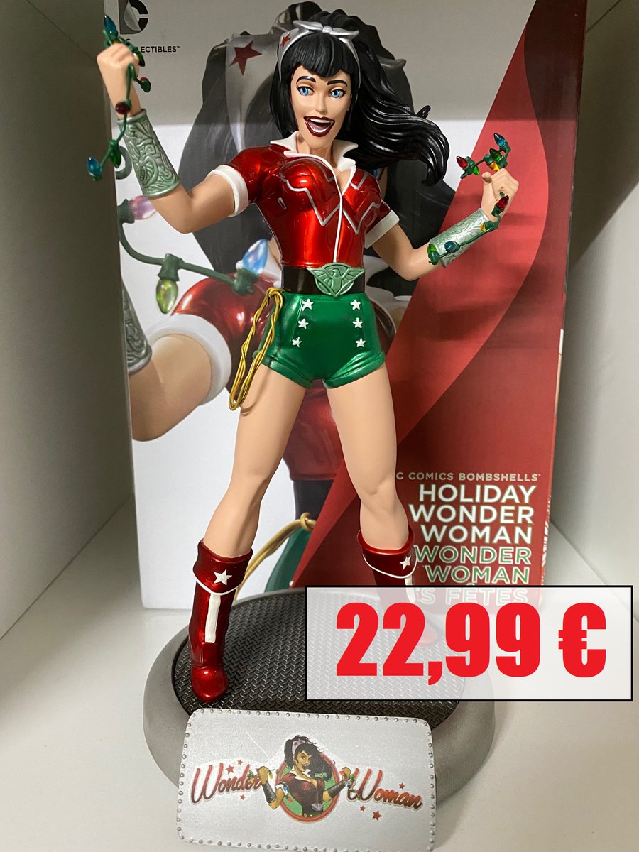 JusteTomy's tweet image. 💄Bon plan Pin-up👄
Figurine Wonder Woman 27cm – DC Comics Bombshells – Limitée - 
22.99€ 
► jvdeal.fr/d3521 ◄
#wonderwoman #bonplan #dcbombshell #pinup #bombshell