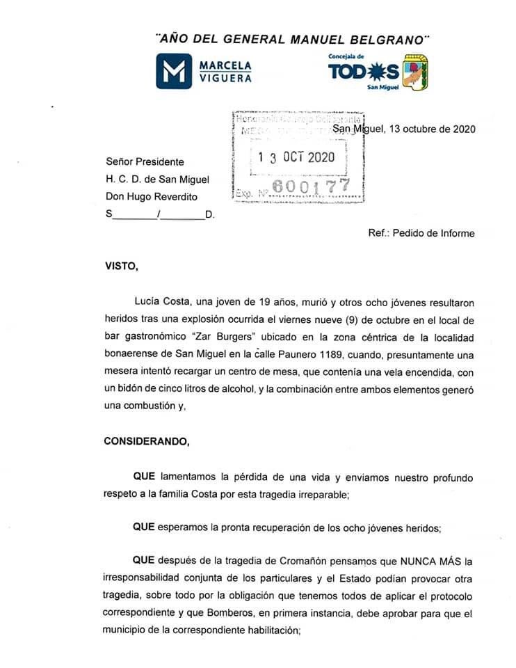 todossanmiguel's tweet image. Hemos presentado distintos pedidos de informes para poder dar luz a distintos interrogantes que creemos podrían colaborar en el camino de justicia por Lucía y los chicos que la están peleando.
Respetuosamente, sin miserias, pero haciendo lo que corresponde que hagamos. (1/3)