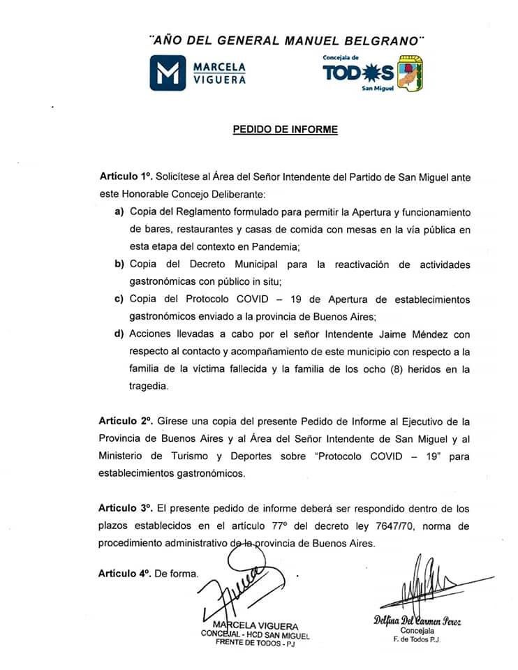 todossanmiguel's tweet image. Hemos presentado distintos pedidos de informes para poder dar luz a distintos interrogantes que creemos podrían colaborar en el camino de justicia por Lucía y los chicos que la están peleando.
Respetuosamente, sin miserias, pero haciendo lo que corresponde que hagamos. (1/3)
