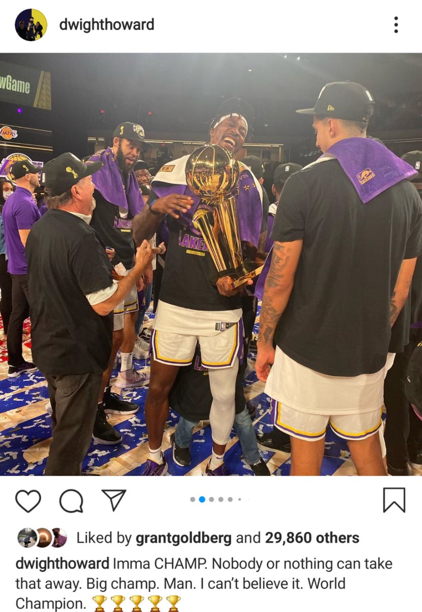Full circle for Dwight Howard, the champ.  #LakeShow  