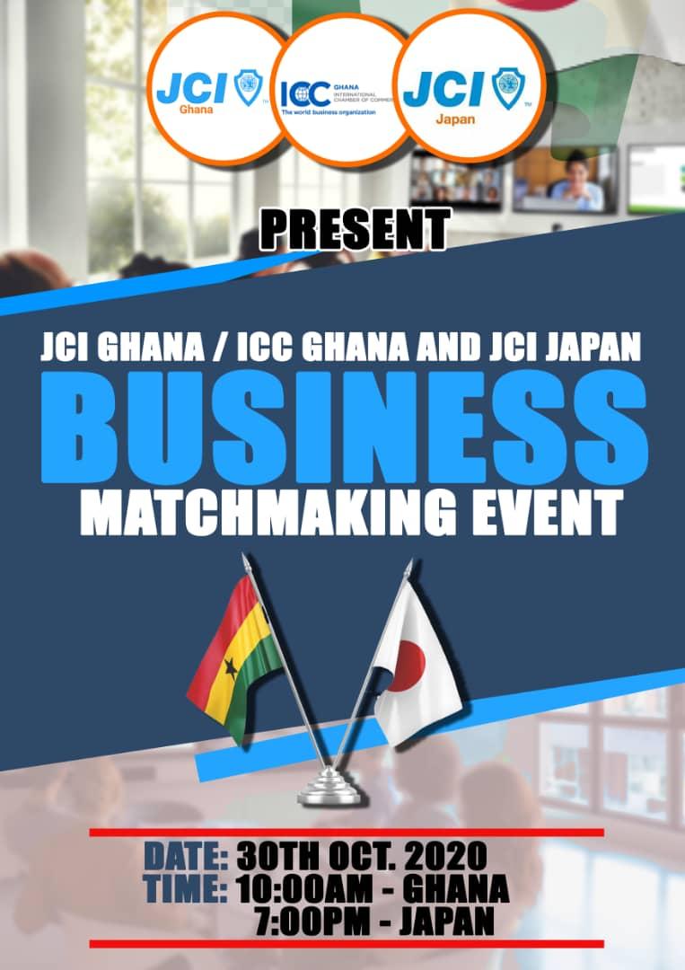 JCI_GHANA's tweet photo. Are you a business person?
Affiliated to JCI?
Ready to go International?
Oh yes?
Then!
Submit your business profile ie. scope, flyers &amp; details to jcighanatresurersoffice@gmail.com
for JCI Ghana/ICC Ghana &amp; JCI Japan Business Matchmaking Forum before 20th Oct.2020
Call 0206266488 https://t.co/bRg0PHahz5