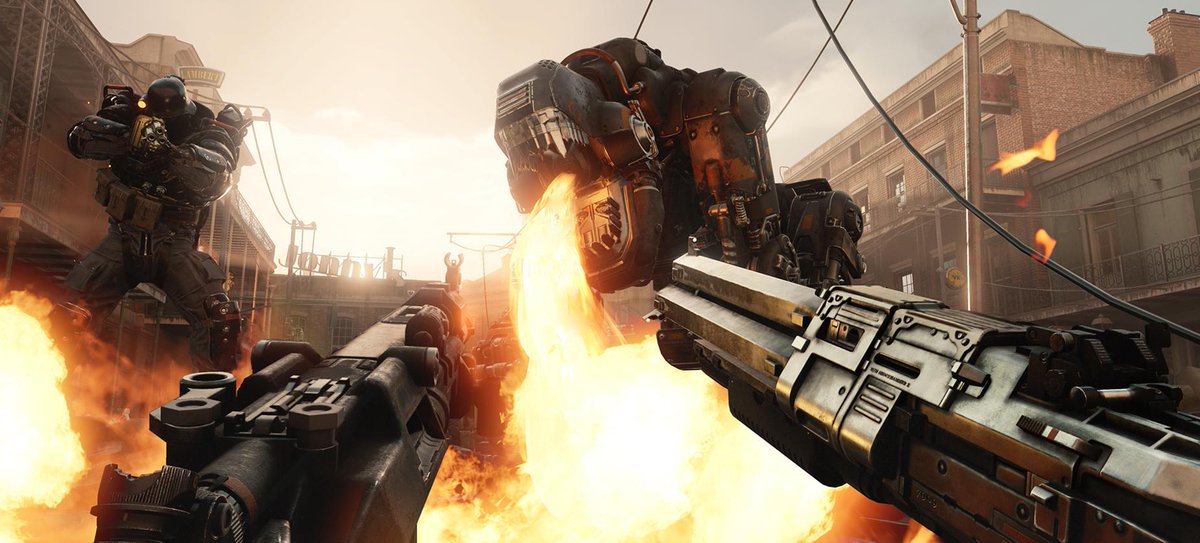 bethesda_de's tweet photo. Executive Producer und Mitgründer Jerk Gustafsson blickt zurück auf ein Jahrzehnt MachineGames: Auf Triumphe, Widrigkeiten und darauf, wie das Entwicklerstudio im Lauf der Jahre beständig wuchs und für Innovationen sorgte.
https://t.co/BXMj3MdT0V https://t.co/aLL0AqTmDa