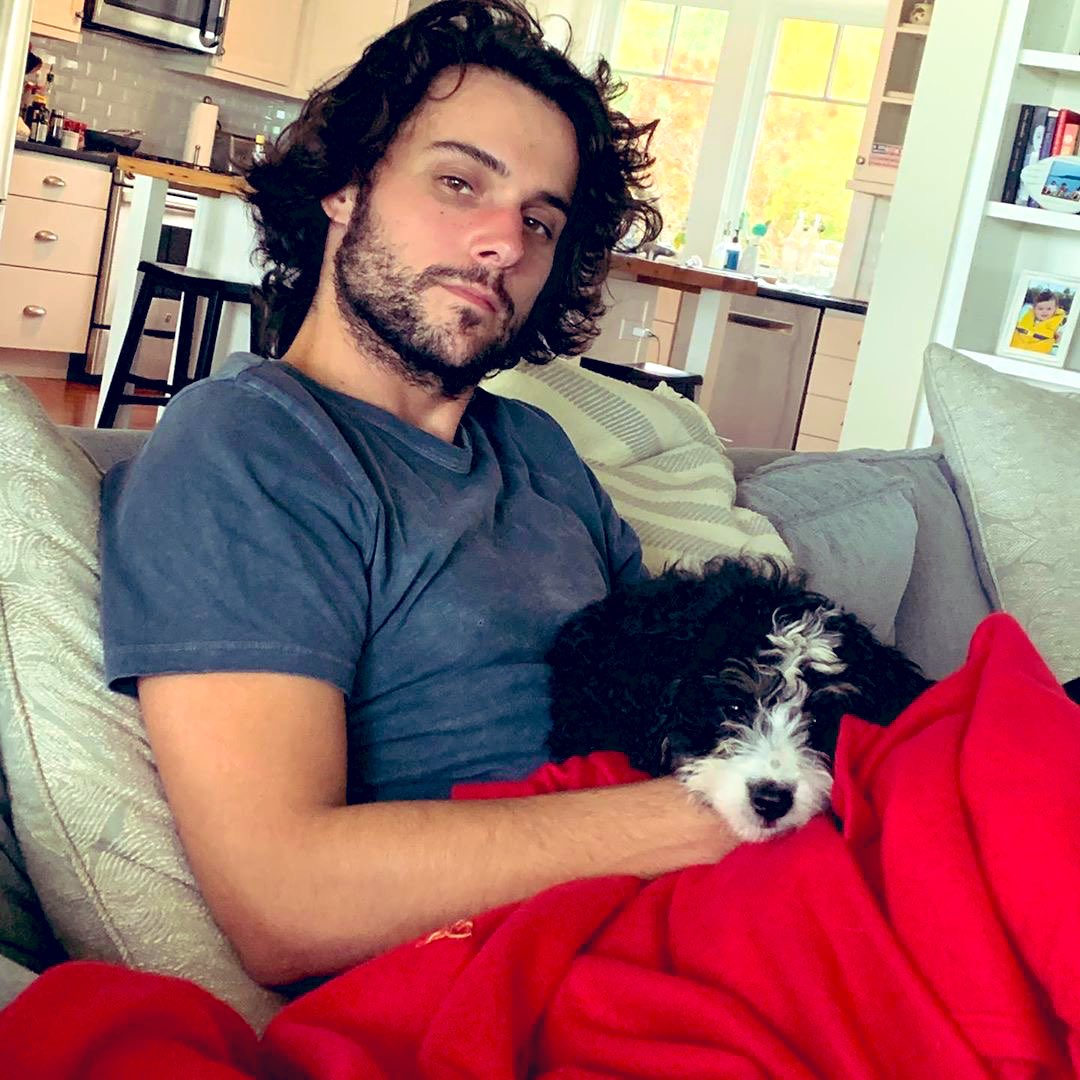 Jack Falahee with long hair 😍❤️🔥 @RestingPlatypus, image size:1080x1080