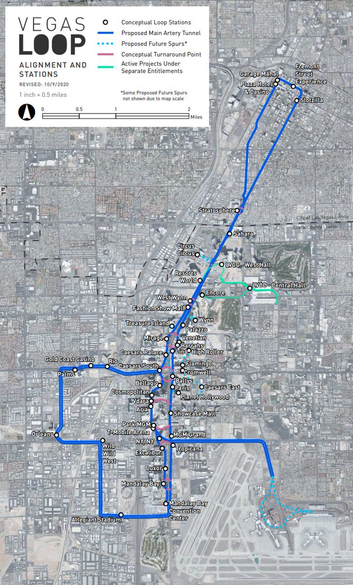 ラスベガス日報 ラスベガスコンベンションセンター の地下に新交通システムloopを建設中 2本のトンネルのうちの1本が端まで貫通した 来年1月のcesまでに運行を開始する予定