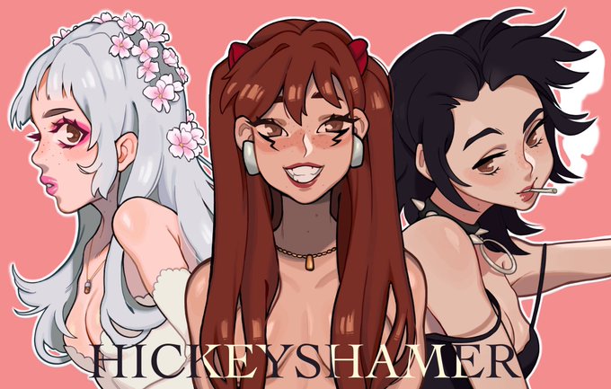 #PortfolioDay hi, I'm martini :^) I sadly don't draw much outside of school work right now but here's some recent stuff 🍀 