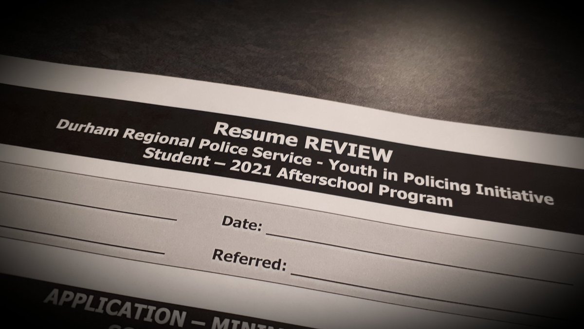 The <a href="/drps_yip/">DRPS Youth In Policing Initiative</a> program has received 281 applications for the STUDENT 2020/2021 Afterschool position. Application review is underway right now with the <a href="/DRPS/">Durham Regional Police</a> team. Thank you for all those who have applied. Notification will go out this week.