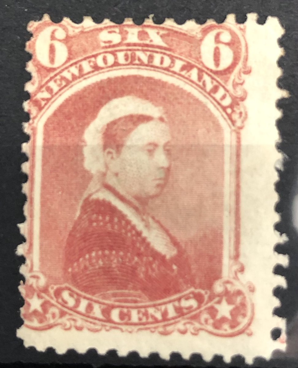 AtellyPhil's tweet photo. Newfoundland 1894 Definitive 6cents, one of many QV Commonwealth stamps from a recent album purchase #Newfoundland #stamp #philately #QV #QueenVictoria #stampcollector #Canada #Widow #Royalty https://t.co/jLonK2oo7x