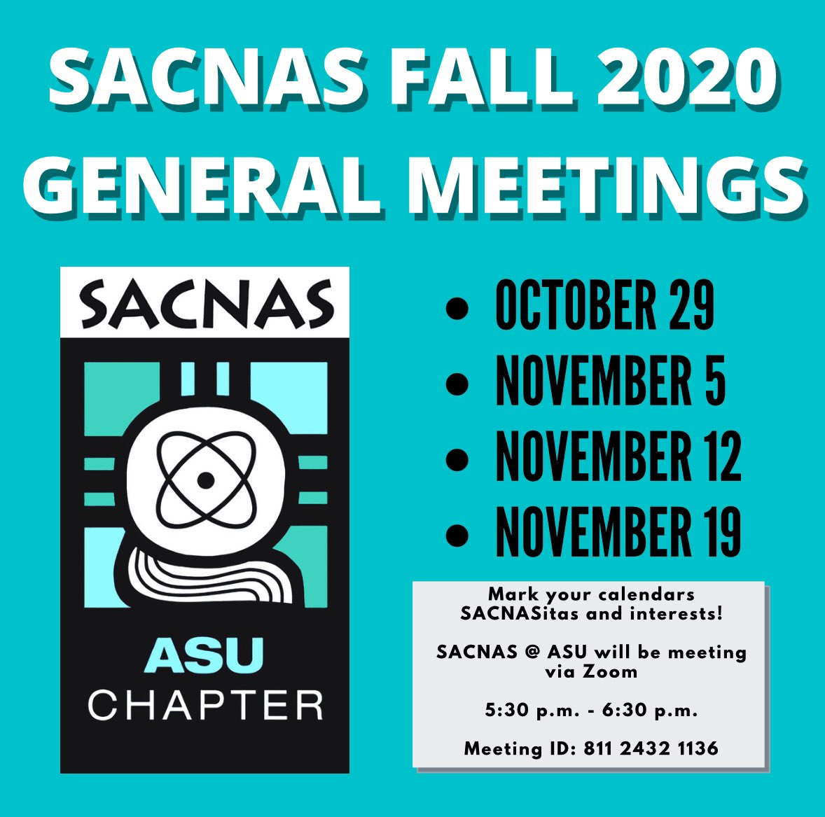 SACNAS @ ASU (@sacnasasu) on Twitter photo 