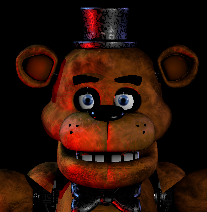 Thudner on X: Updating fnaf 1 edits new textures, updated mats and  generated hat mat [which i will use for the others too]   / X