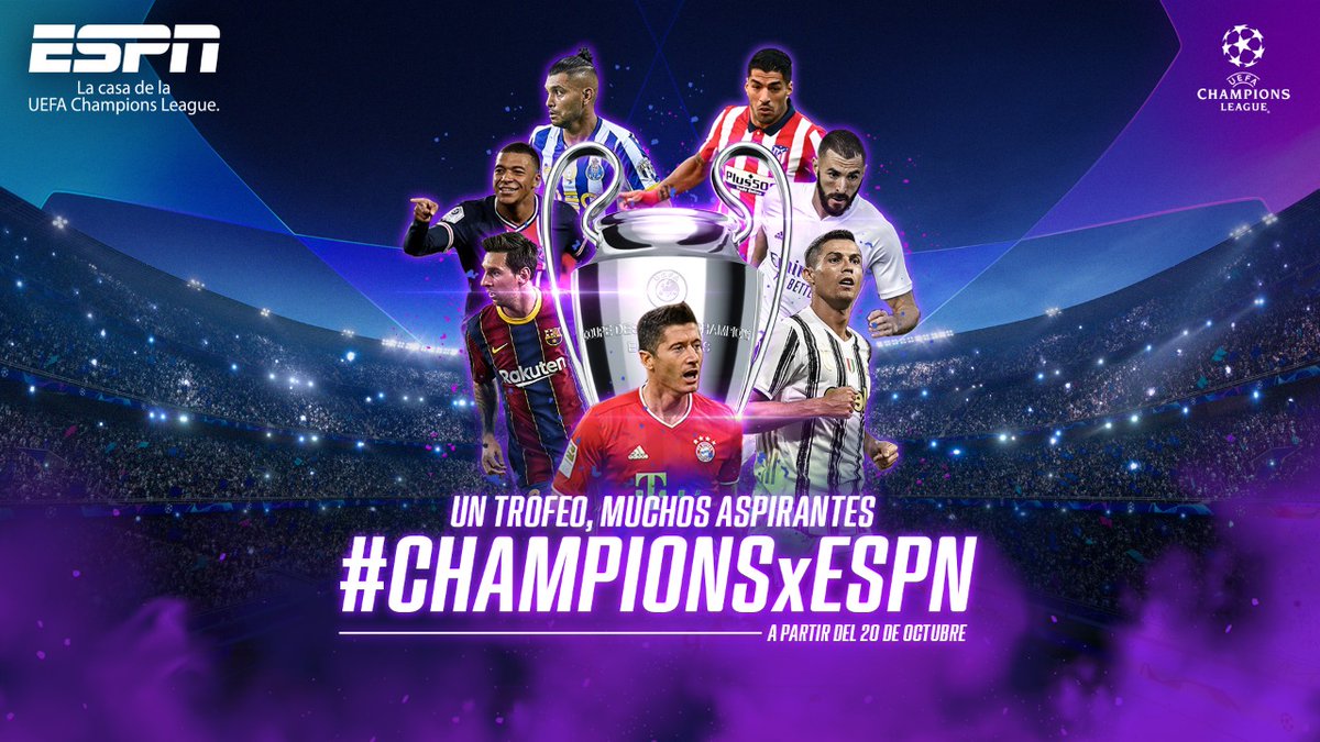 Ya listos??? #championsxespn