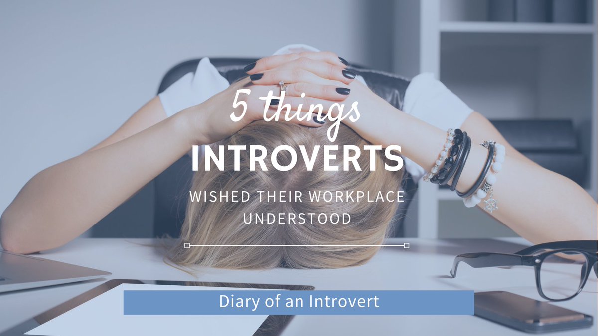 IntrovertBlogs's tweet image. Take a look at the 5 things introverts wished their workplace understood...
bit.ly/2GLvwBr
#introvert #Introvertstruggles #worklife