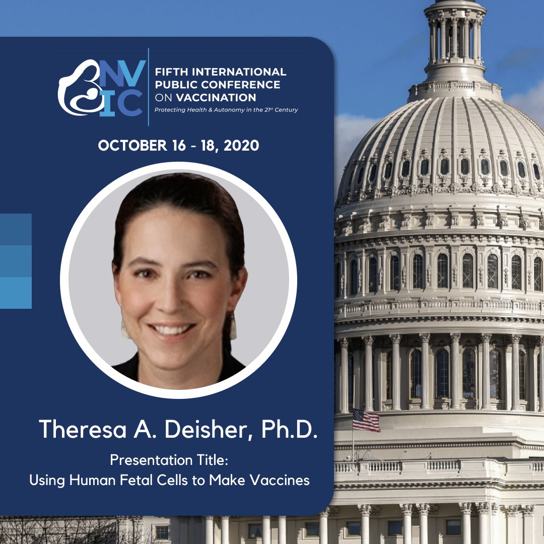 Dr. Deisher is one of 50 amazing speakers who will be participating in this informative conference.

Permanent access included. NVIC has been the leading voice in vaccine safety for nearly 40 years. Purchase your ticket today. #NVIC #SoundChoice