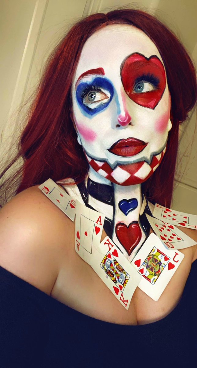  #QueenofHearts   #31daysofHalloween