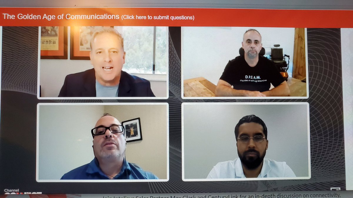 InfusionCom's tweet image. "Where there is mystery there is margin", JD - 8x8, The Golden Age of Communications, Education Session #ChannelConnect