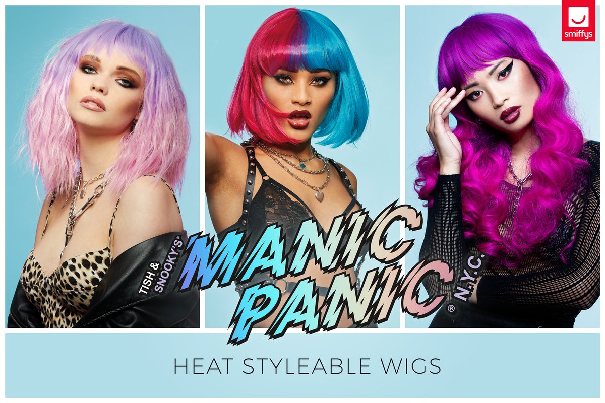 Shop our new Manic Panic wig collection here: ow.ly/zJxi50BReJW 

Go bold or go bright this Halloween 😍 🎃👻
​​​​​​​
#manicpanicwig #wig #wigs #wigsforsale #heatstylable #crueltyfree #halloween #smiffys #manicpanicnyc

ow.ly/Wwpo50BReJV