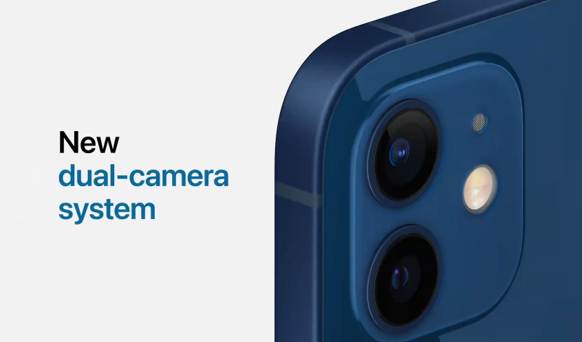 Complex's tweet photo. Apple's first "seven element lens" in a new dual-camera system. Also a 27% improvement in low light.

#AppleEvent https://t.co/uwV7yy3bGw https://t.co/YSAO9SVqBH