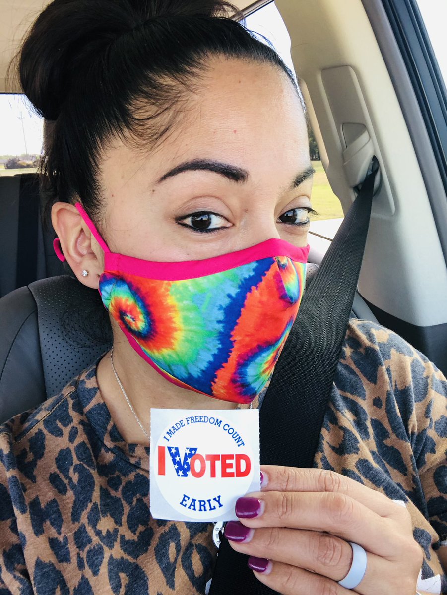 MrsHernandezv's tweet photo. Got it done! #EarlyVote  #rcisdvotes https://t.co/bwE05IuhCc