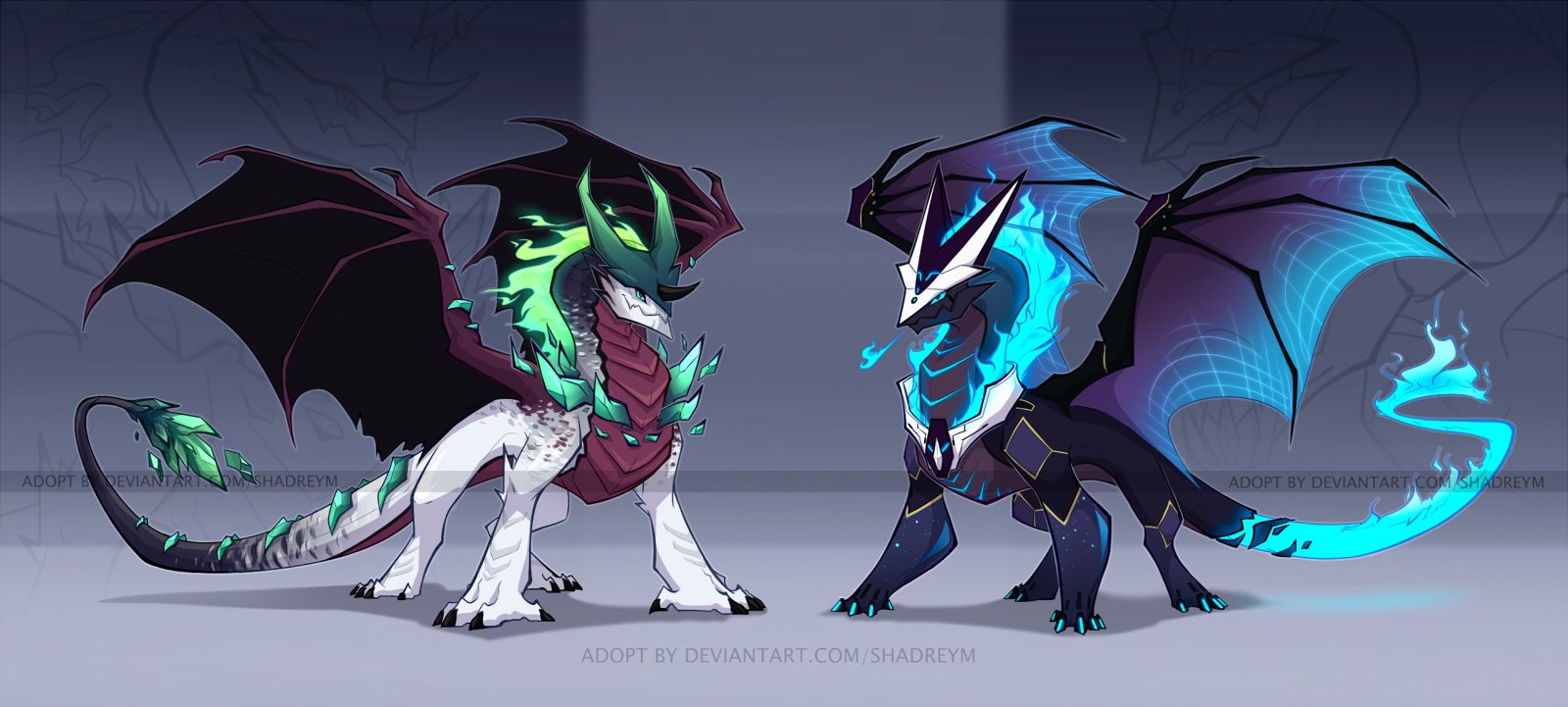 Selling these two dragons! 