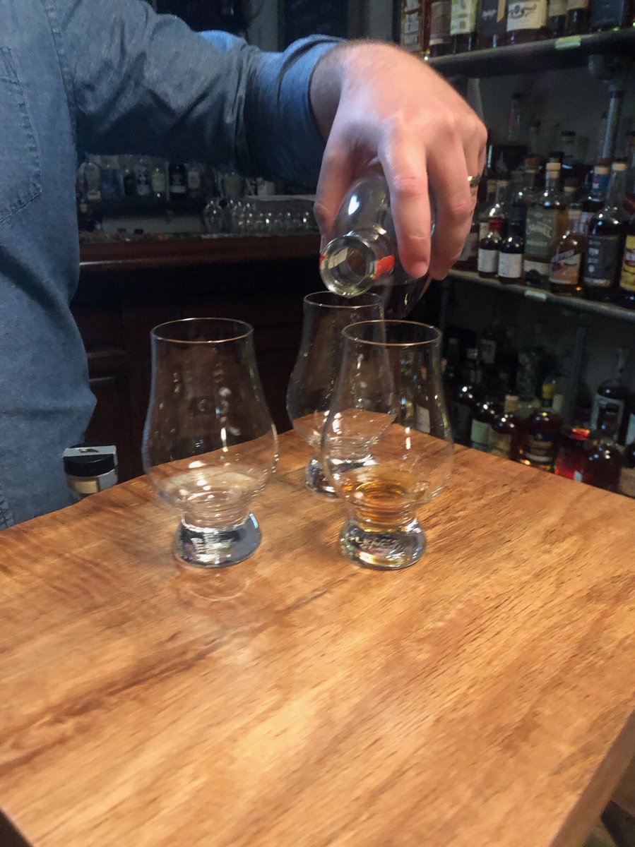 Stop 2: Crowded Barrel Whiskey Co @ Wizard Academy. Originally a trip to pick up bottles/walk the campus turned into a full campus tour with Vice Chancellor Zac Smith, a shot of <a href="/BarrellBourbon/">Barrell Craft Spirits</a> in the Whiskey Vault, and getting to meet and chat with Rex, Daniel and crew!