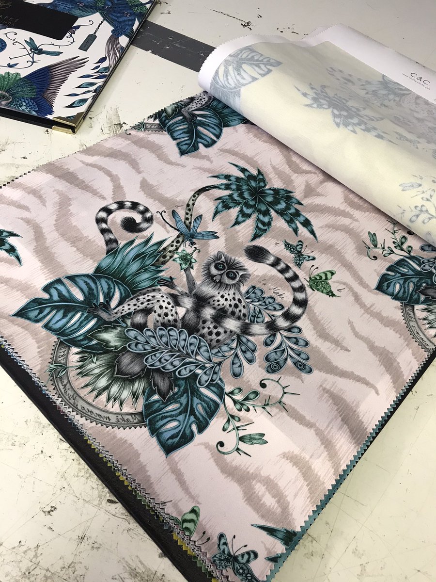 What design from the Clarke &amp; Clarke Animalia collection is your favourite. 1,2,3 or 4? ✨