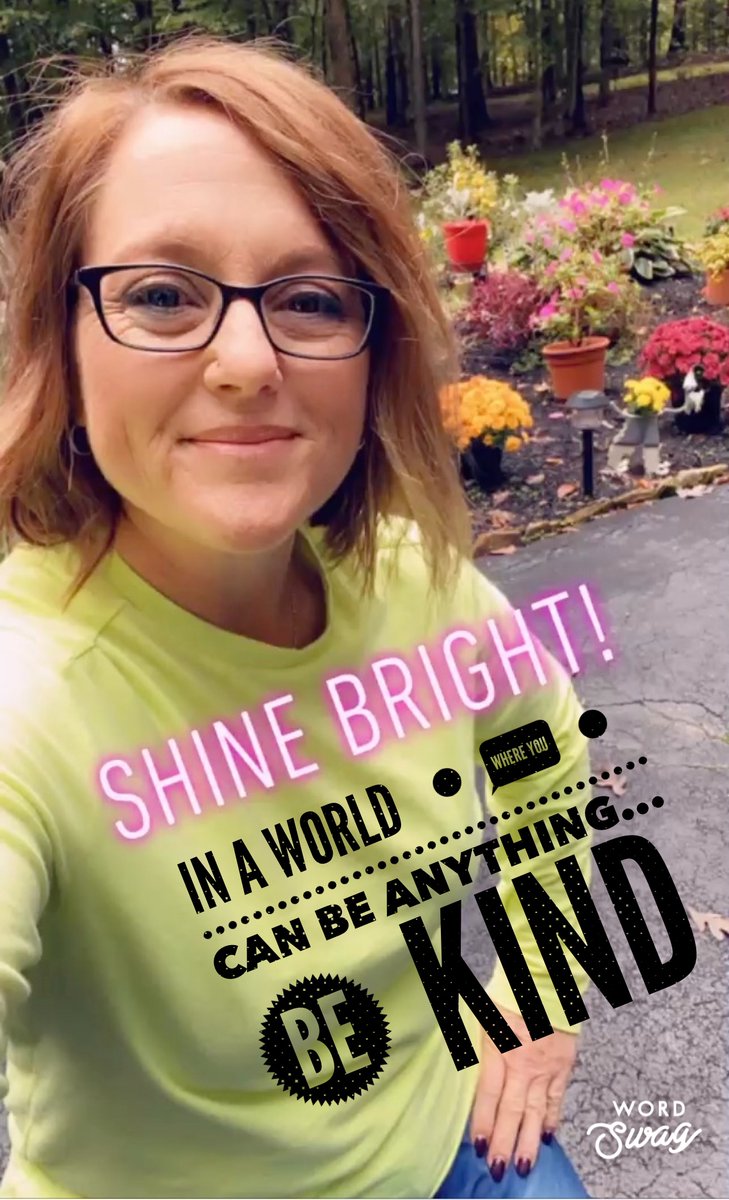 Shining Bright for Kindness! @GHSCollier #ghsaca #bekind #neonday