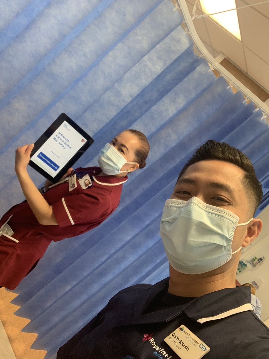 Chito Gabutin (@chito_gabutin) on Twitter photo Yesterday I had my vaccine, today, I was giving vaccines. It was comforting to know that many of the staff are participating in the cause against flu. #FluVaccine <a href="/JAHamilton1974/">Julie Hamilton</a> <a href="/rebeccalongmat1/">rebecca longmate</a> <a href="/AlishaA69581202/">Alisha Ali</a> <a href="/fritziecencil/">Fritzie</a> <a href="/RoyalFreeNHS/">Royal Free London</a> Yesterday I had my vaccine, today, I was giving vaccines. It was comforting to know that many of the staff are participating in the cause against flu. #FluVaccine <a href="/JAHamilton1974/">Julie Hamilton</a> <a href="/rebeccalongmat1/">rebecca longmate</a> <a href="/AlishaA69581202/">Alisha Ali</a> <a href="/fritziecencil/">Fritzie</a> <a href="/RoyalFreeNHS/">Royal Free London</a>