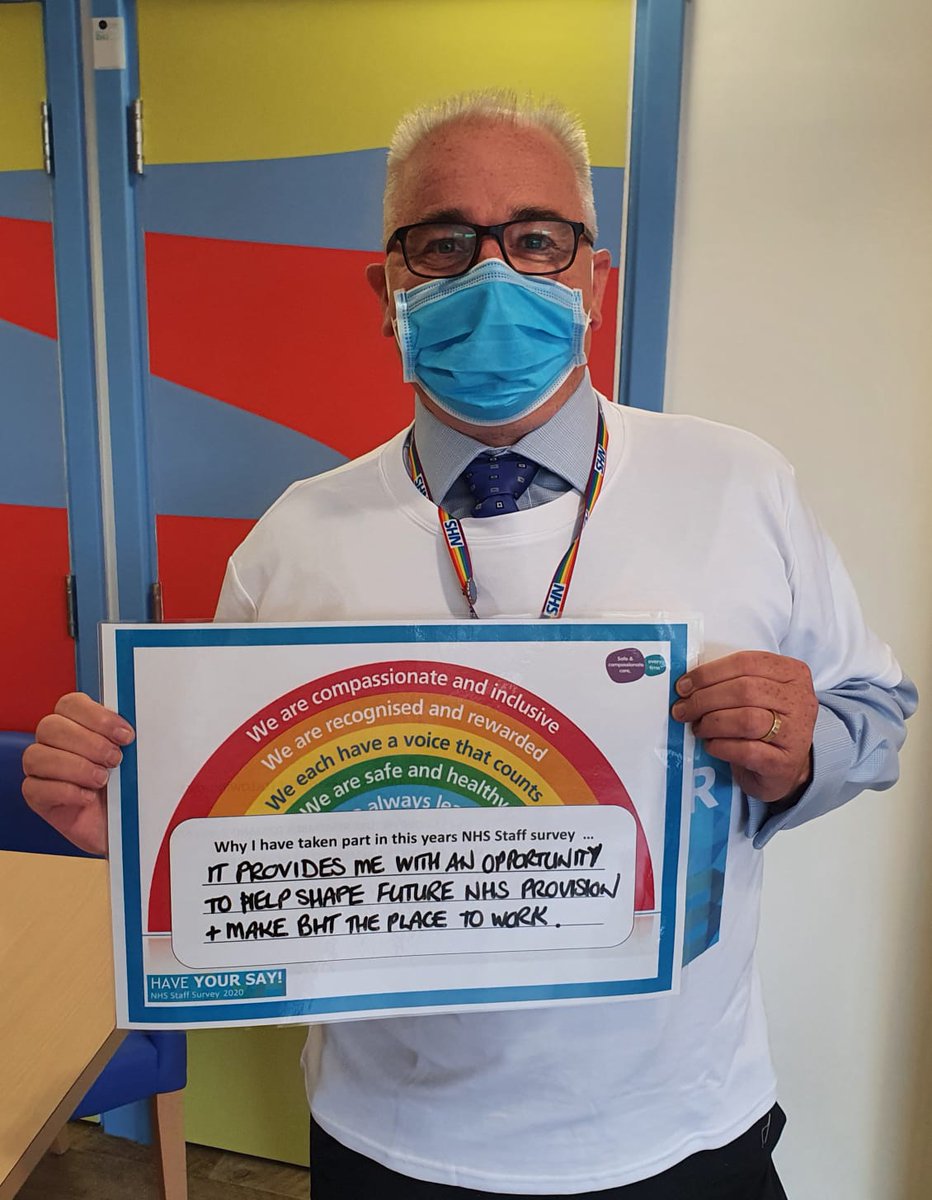 PopeElaine1's tweet image. So many @BucksHealthcare  colleagues are sharing the reasons why they complete the Staff Survey. It is so important to share your thoughts so we can work together to make this the best place to work. @Mariafearley @AmirHKhaki