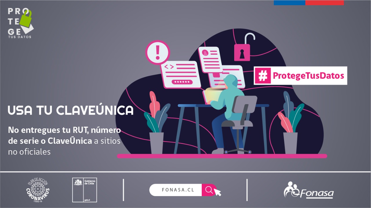 Fonasa Fondo Nacional de Salud Chile on Twitter "🔐Usa tu Clave