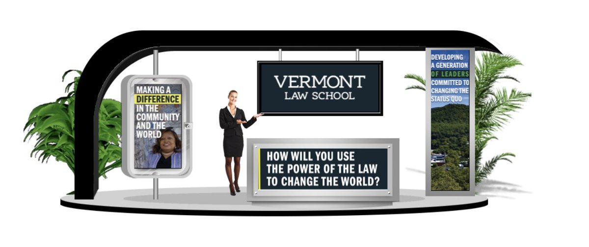 VTLawSchool's tweet image. Our admissions counselors are at the @LSAC_Official #LSACDigitalForums today from 2 to 7 PM. Bring all your questions about law school to our booth. We can&apos;t wait to chat with you!