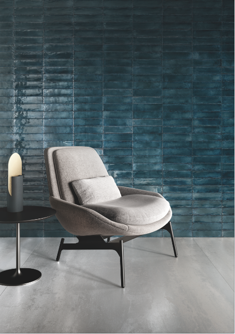 CeramicsOfItaly's tweet photo. One tile... and so many different ways to install it! The MetalBrick tiles from Viva's new Metallica collection are inspired by an ancient Japanese firing technique called Raku #TileTuesday #CeramicsOfItaly #Emilgroup https://t.co/tjB93gTELQ