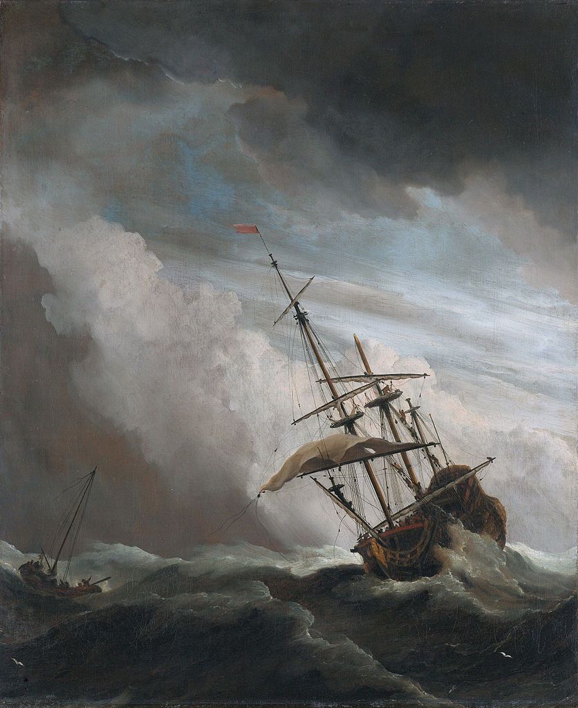 fineartnow's tweet photo. Willem van de Velde the Younger ( 1633 – 1707 ) was the most famous Dutch painter of seascapes and shipping scenes. Considering his long career, authentic pictures by Van de Velde are rare. The reason for this is probably they took a long time to paint #art #arthistory #painting https://t.co/TVVmDPVHG5