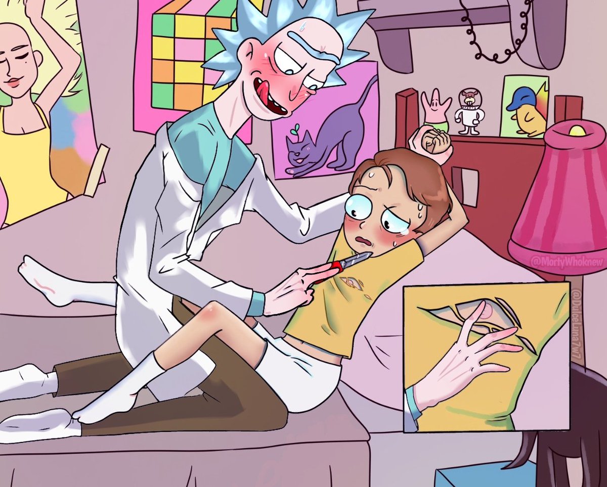 MortyWhoknew's tweet photo. #drawingcollaboration with @DulceLuna7w7 💛💙💕
knifeplay & nippleplay
I loved doing this collaboration different from the other time, with a great artist, you can see both styles in the same drawing !
Rick: @DulceLuna7w7
Morty: me 😘 https://t.co/n8upeSTNWl