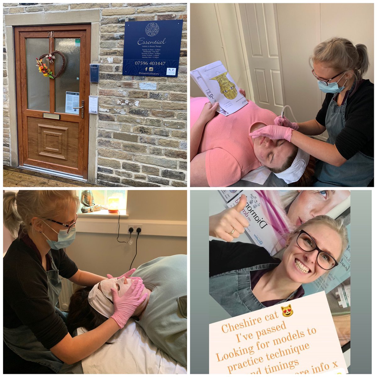 Great training session at essential holistic beauty in #sowerbybridge get flawless #skin fast with our amazing #microdermabrasion #facials 💎
#skin #skincare #Maskne