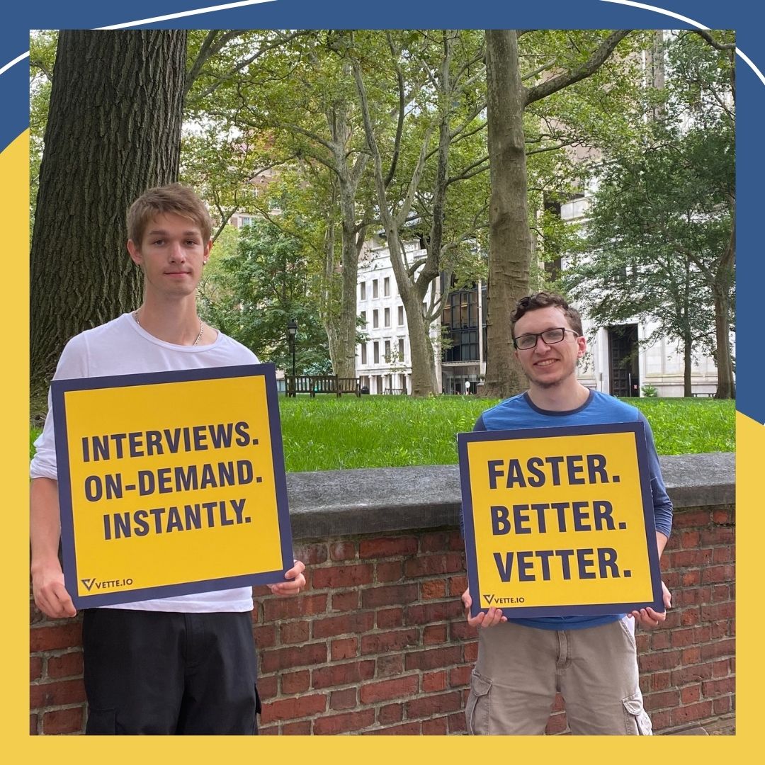 Looking back on sunnier days with our Graphic design Co-Ops Andrew and Henry, have a great week ahead! ☀️

#business #software #apps #entrepreneur #sales #digital #marketing #Vette #tools #social #technology #tech #innovation #electronics #technews #instatech #computer #security