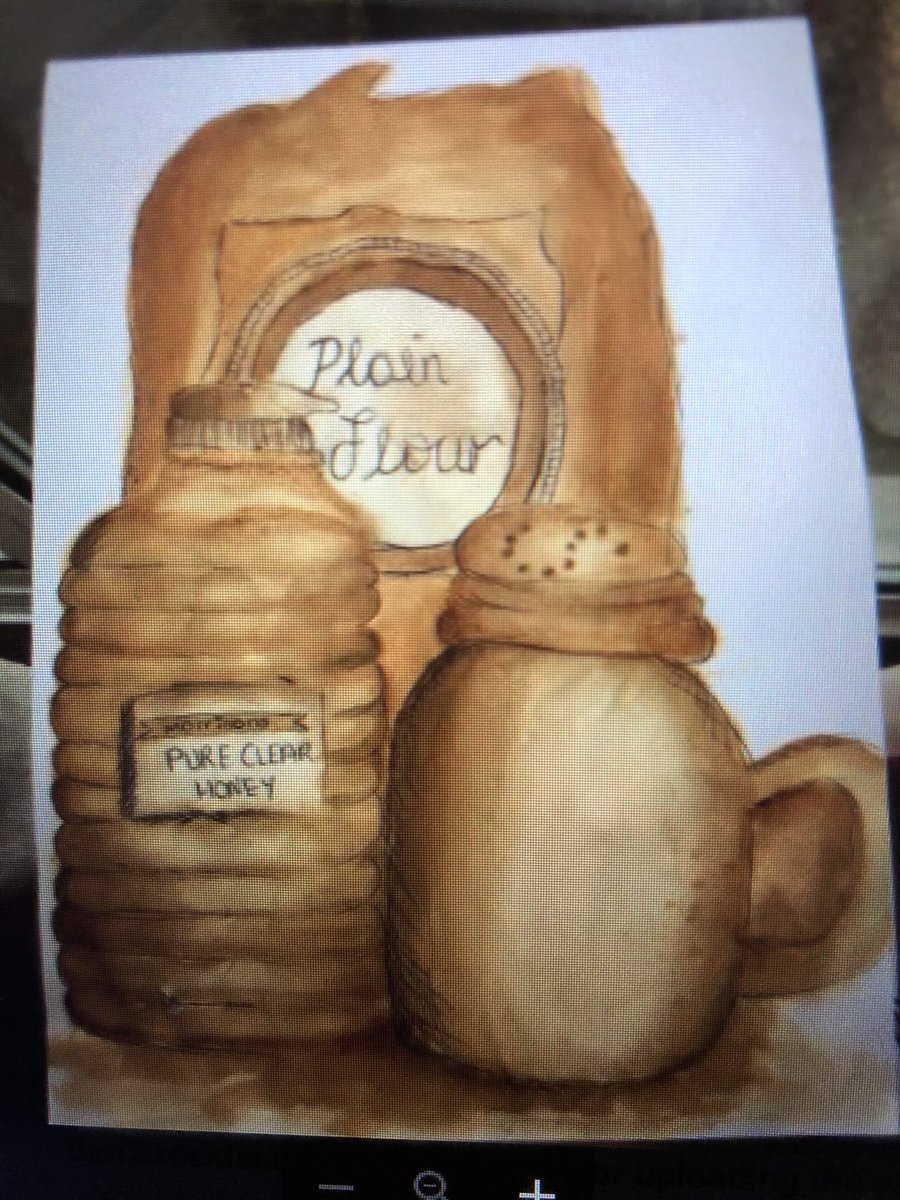 DionneRuffy's tweet photo. A live lesson coffee painting. They did great without me being able to see what they were doing. Coffee and trust with year 11.⁦⁦@sketchbkcircle⁩ ⁦@TeachingIdeas⁩ https://t.co/30EfeQiirA