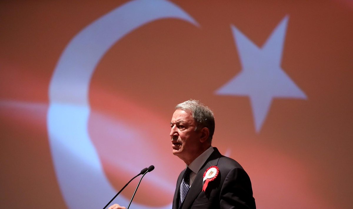 Millî Savunma Bakanı Hulusi Akar, Ege ve Doğu Akdeniz’deki gelişmeler için: “Bizi test etmeyin.”
Var olsun #Türkiye  Kahrolsun #avrupabirliği