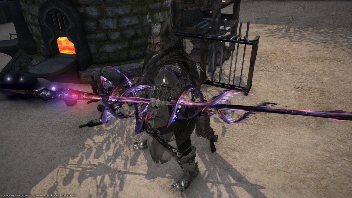 せつおじ かめりあはると レジスタンスウェポンの槍完成しました 今日仕事なんだよなぁ