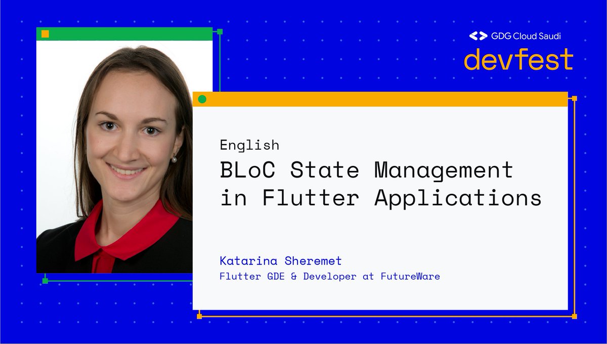 WTMSaudi's tweet image. One of our tracks in #DevFest #DevFest20Saudi is #Flutter! 💙

🤔 What is Flutter?
A toolkit made by Google to build apps that runs on mobile, web, and desktop from a single codebase!

We have a special guest, Chun-Heng Tai from the Flutter team!

🎫 RSVP bit.ly/DF20Saudi