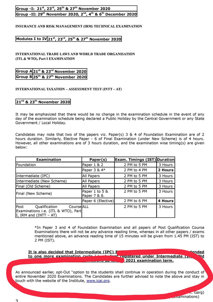 Opt out continue...