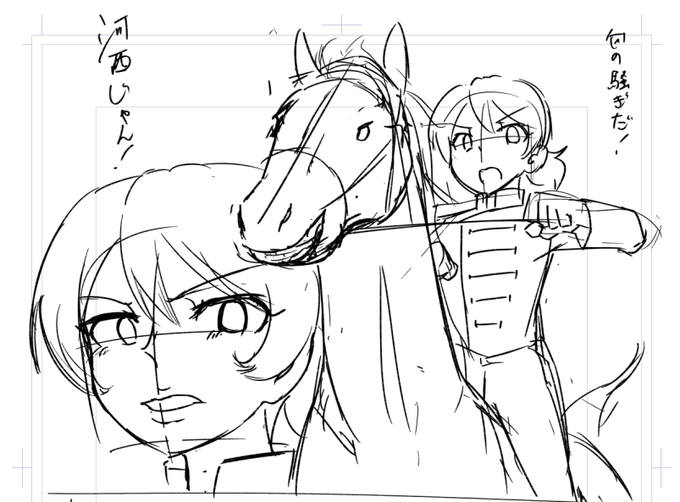 ベル薔薇風にしたかった河西... 