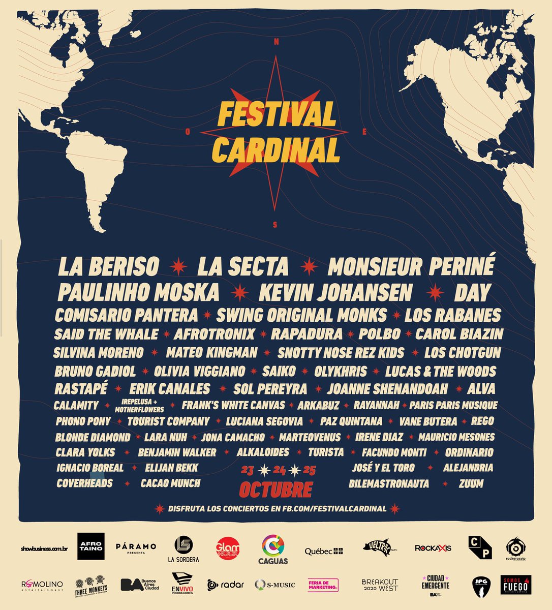 really really excited to be a part of the virtual rendition of Festival Cardinal! So many great bands, it’s gonna be an e-blast