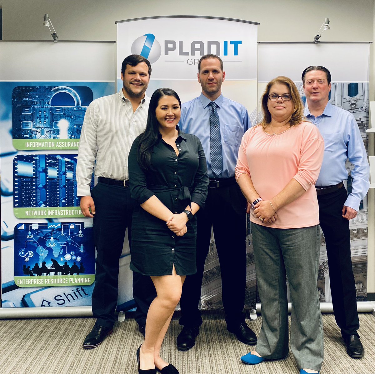 PlanITGroup's tweet image. Last week, a small group of PlanIT Group employees and executives had the privilege of conducting interviews for our Technical Recruiter opening. We are very excited to add some extra faces to our team! #teamworkmakesthedreamwork #workfamily