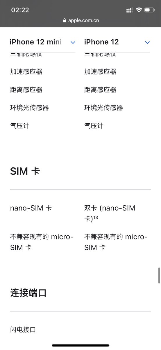 一格در توییتر 全体注意 Iphone 12 Mini 重量仅133g 其余配置和iphone 12 差不多 但是 它单卡 一格در توییتر 全体注意 Iphone 12 Mini 重量仅133g 其余配置和iphone 12 差不多 但是 它单卡